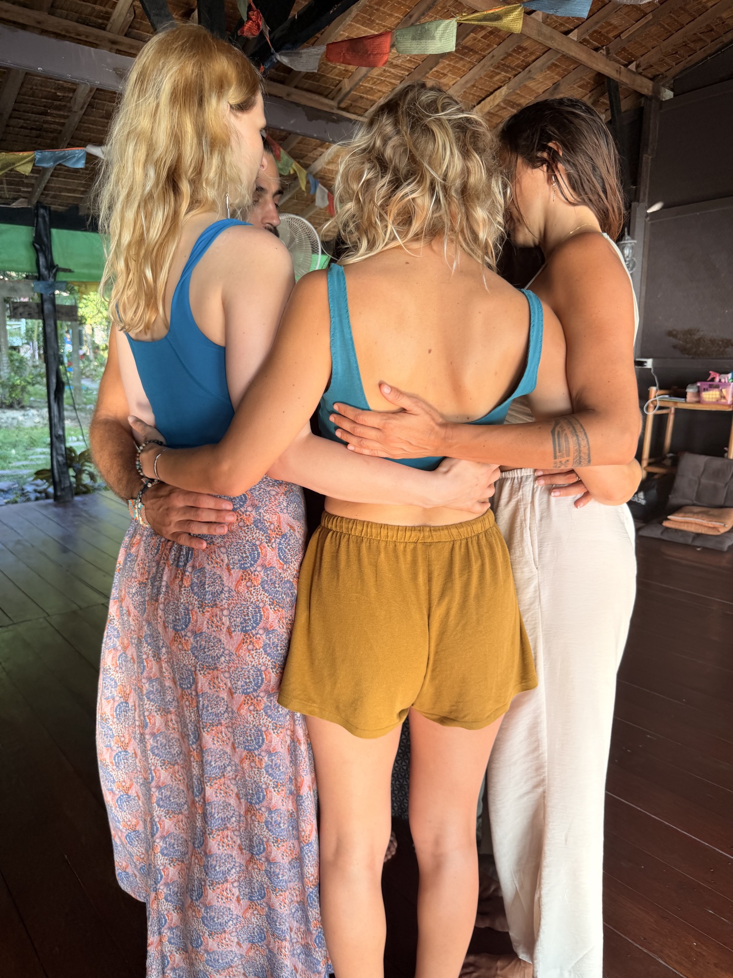 Group hug - belonging and connection